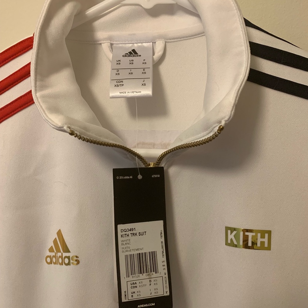KITH x adidas 3-Stripes Track Jacket NWT sz XS